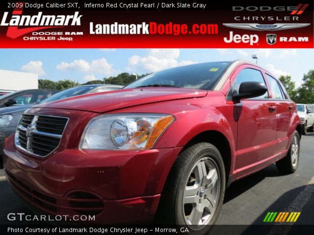 2009 Dodge Caliber SXT in Inferno Red Crystal Pearl