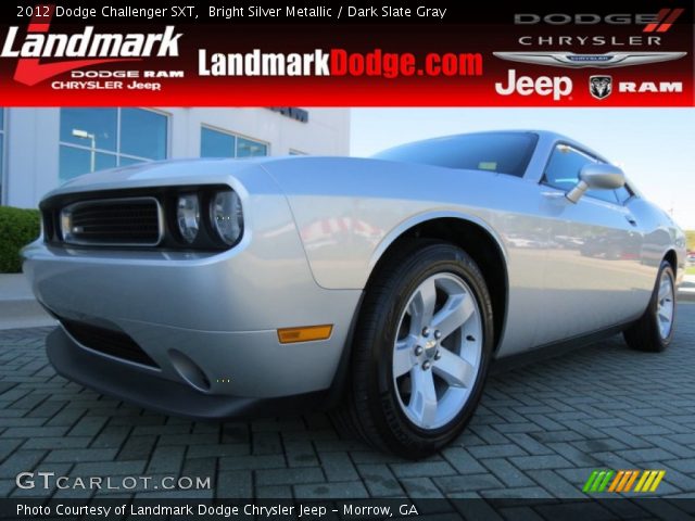 2012 Dodge Challenger SXT in Bright Silver Metallic