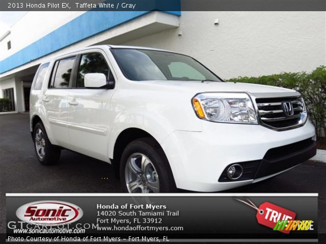 2013 Honda Pilot EX in Taffeta White