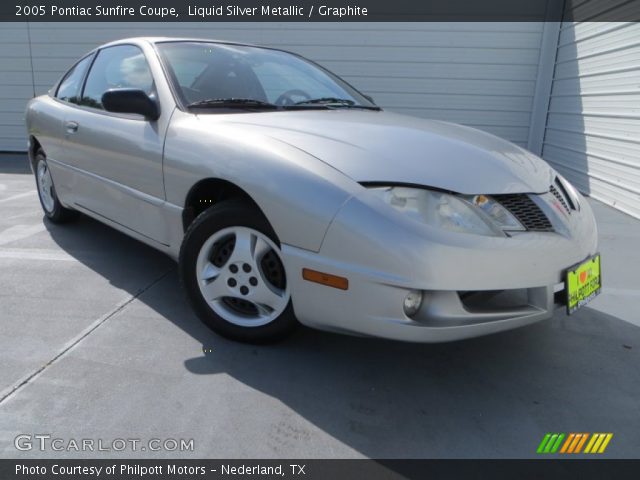 2005 Pontiac Sunfire Coupe in Liquid Silver Metallic