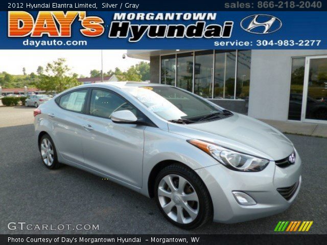 2012 Hyundai Elantra Limited in Silver