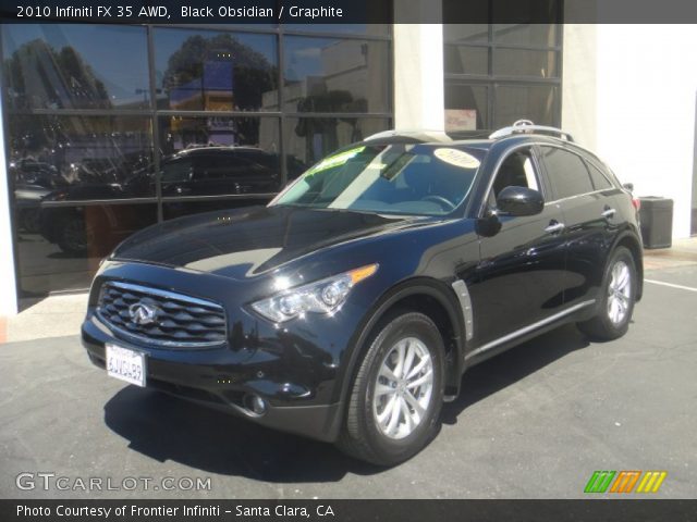 2010 Infiniti FX 35 AWD in Black Obsidian