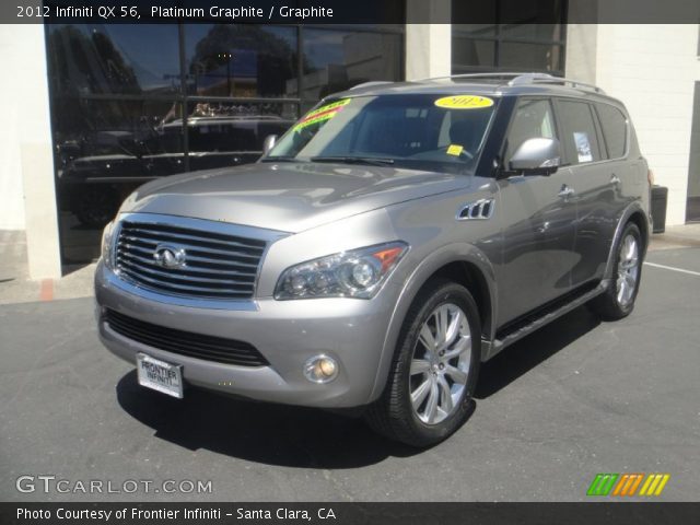 2012 Infiniti QX 56 in Platinum Graphite