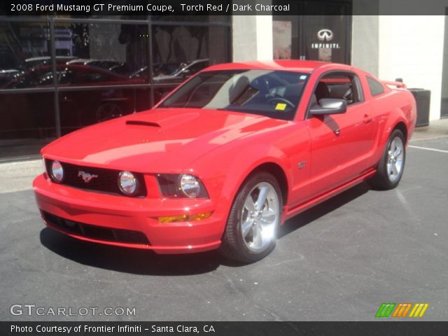 2008 Ford Mustang GT Premium Coupe in Torch Red