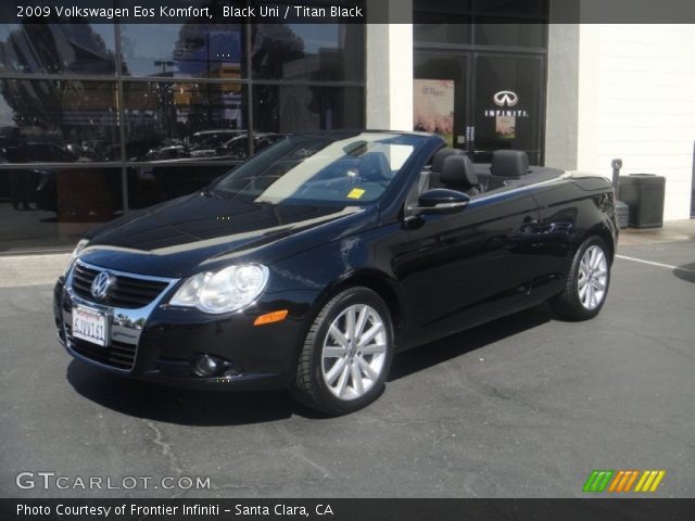 2009 Volkswagen Eos Komfort in Black Uni