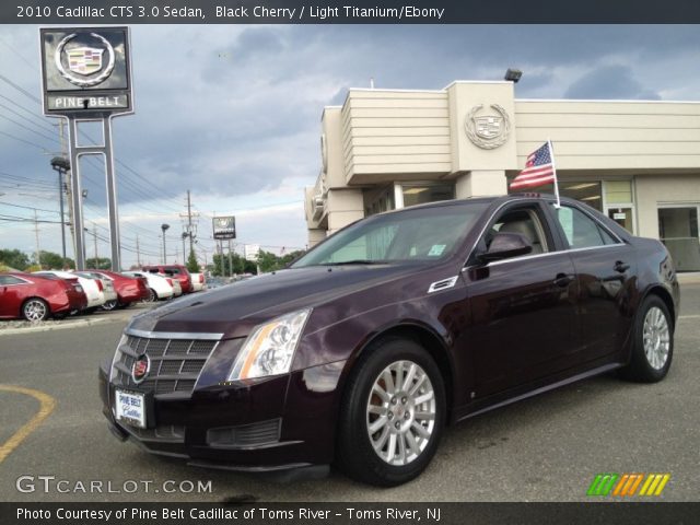 2010 Cadillac CTS 3.0 Sedan in Black Cherry