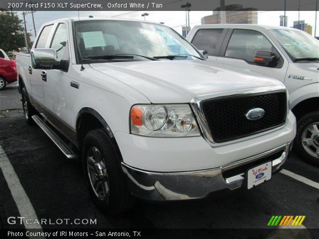 2007 Ford F150 XLT SuperCrew in Oxford White