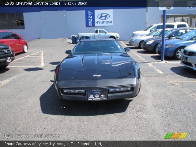 1989 Chevrolet Corvette Coupe in Black