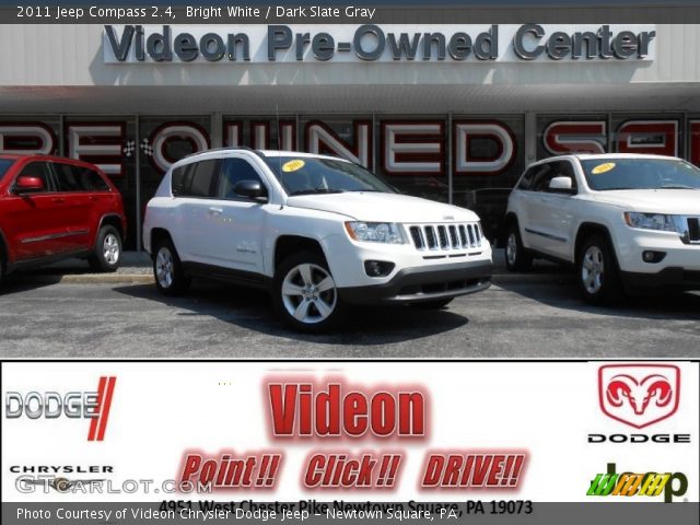 2011 Jeep Compass 2.4 in Bright White