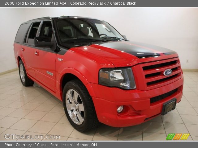2008 Ford Expedition Limited 4x4 in Colorado Red/Black