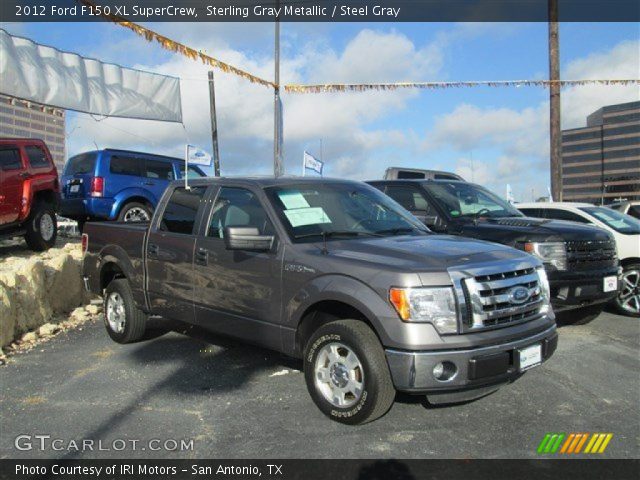 2012 Ford F150 XL SuperCrew in Sterling Gray Metallic