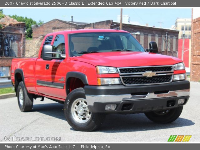2007 Chevrolet Silverado 2500HD Classic LT Extended Cab 4x4 in Victory Red