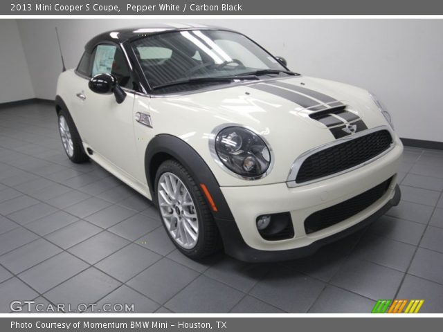 2013 Mini Cooper S Coupe in Pepper White
