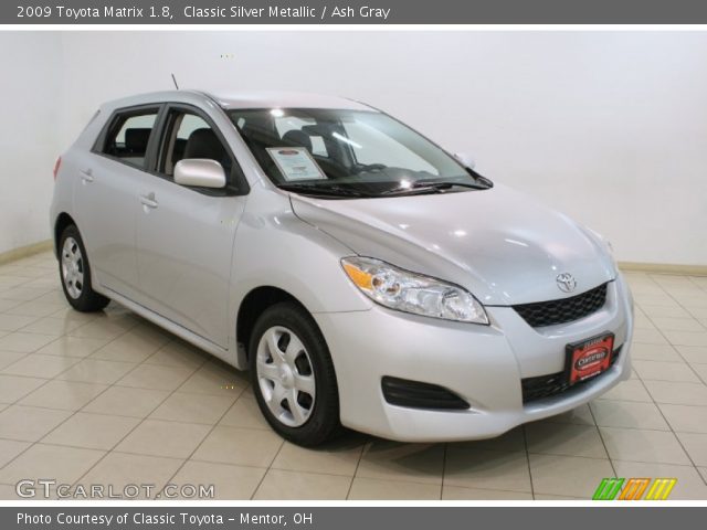 2009 Toyota Matrix 1.8 in Classic Silver Metallic