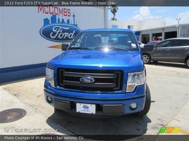 2013 Ford F150 STX SuperCab in Blue Flame Metallic