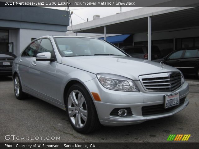 2011 Mercedes-Benz C 300 Luxury in Iridium Silver Metallic