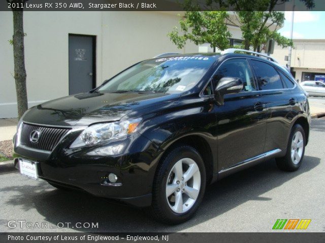 2011 Lexus RX 350 AWD in Stargazer Black