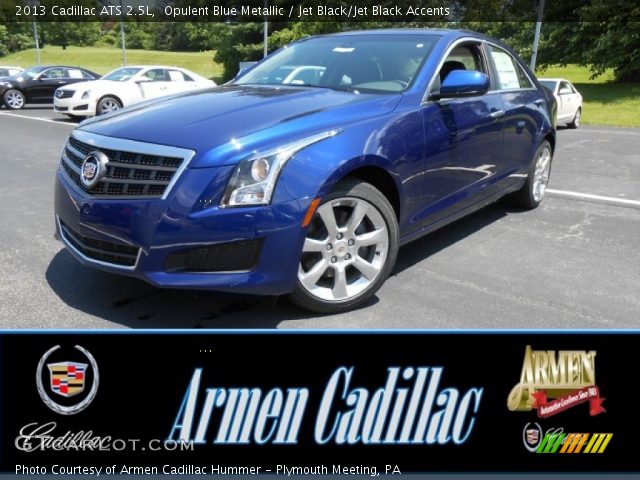 2013 Cadillac ATS 2.5L in Opulent Blue Metallic