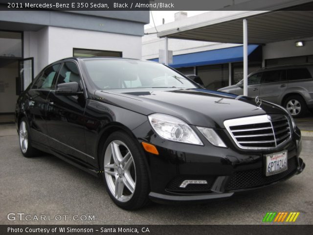 2011 Mercedes-Benz E 350 Sedan in Black