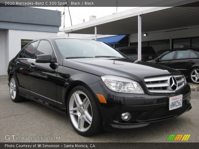 2010 Mercedes-Benz C 300 Sport in Black