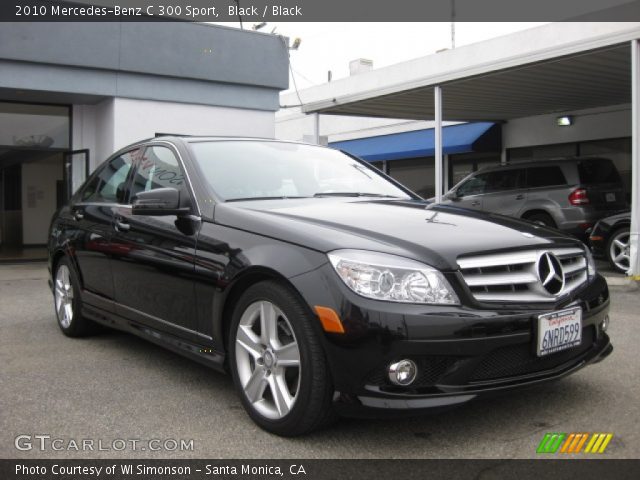 2010 Mercedes-Benz C 300 Sport in Black