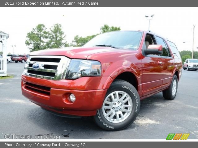 2013 Ford Expedition Limited in Autumn Red