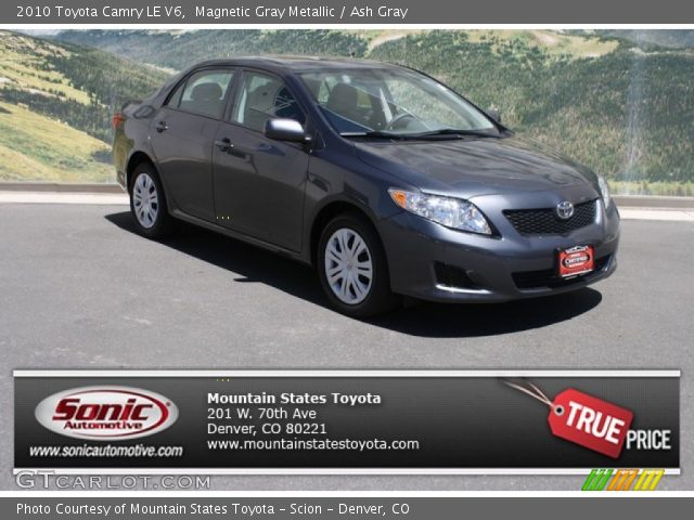 2010 Toyota Camry LE V6 in Magnetic Gray Metallic