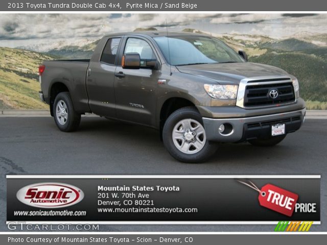 2013 Toyota Tundra Double Cab 4x4 in Pyrite Mica