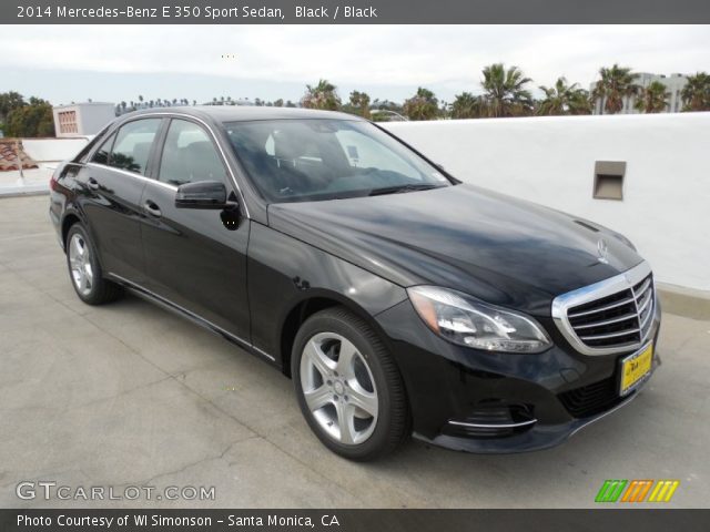 2014 Mercedes-Benz E 350 Sport Sedan in Black