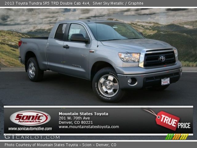 2013 Toyota Tundra SR5 TRD Double Cab 4x4 in Silver Sky Metallic