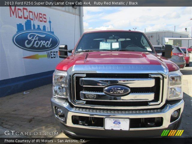 2013 Ford F250 Super Duty Lariat Crew Cab 4x4 in Ruby Red Metallic
