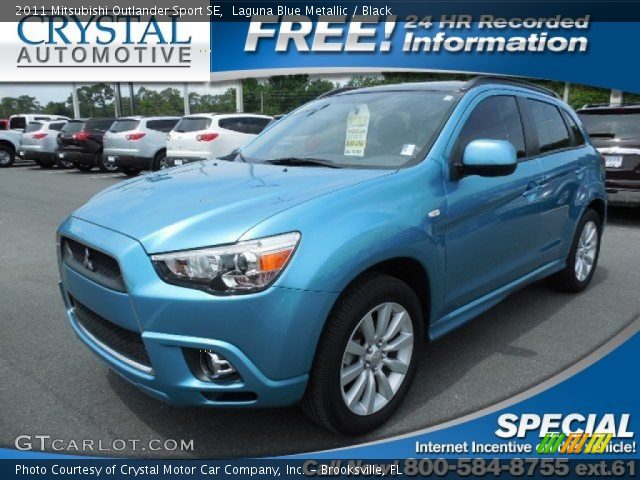 2011 Mitsubishi Outlander Sport SE in Laguna Blue Metallic