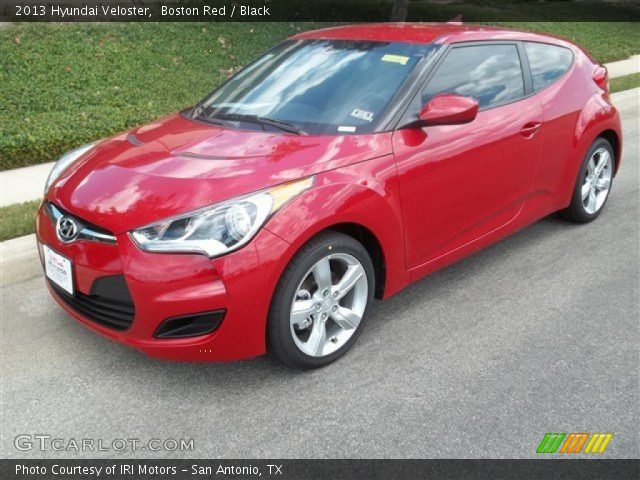 2013 Hyundai Veloster  in Boston Red