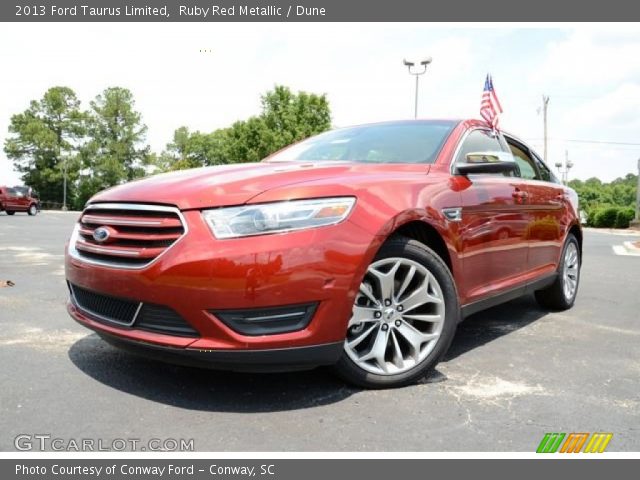 2013 Ford Taurus Limited in Ruby Red Metallic