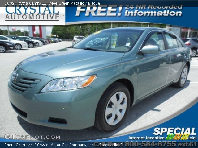 2009 Toyota Camry LE in Aloe Green Metallic