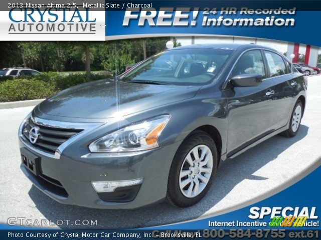 2013 Nissan Altima 2.5 in Metallic Slate