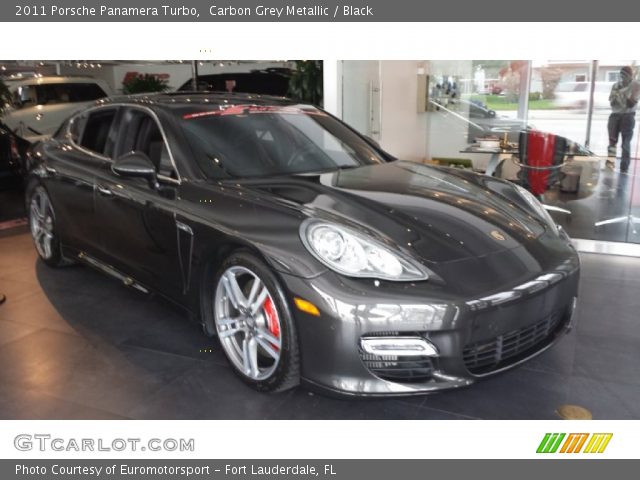 2011 Porsche Panamera Turbo in Carbon Grey Metallic