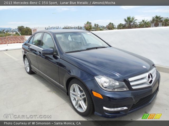 2013 Mercedes-Benz C 350 Sport in Lunar Blue Metallic
