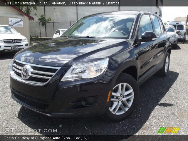 2011 Volkswagen Tiguan S 4Motion in Deep Black Metallic