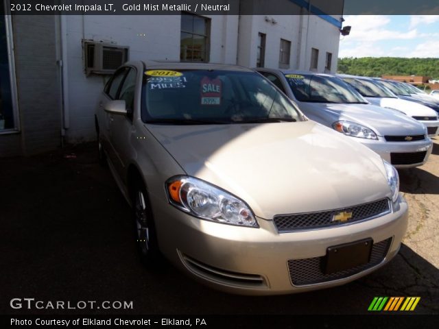 2012 Chevrolet Impala LT in Gold Mist Metallic