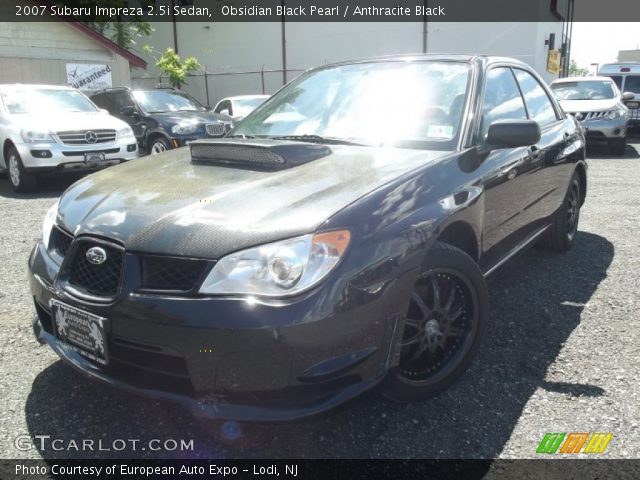 2007 Subaru Impreza 2.5i Sedan in Obsidian Black Pearl