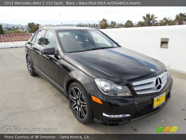2013 Mercedes-Benz C 250 Sport in Black