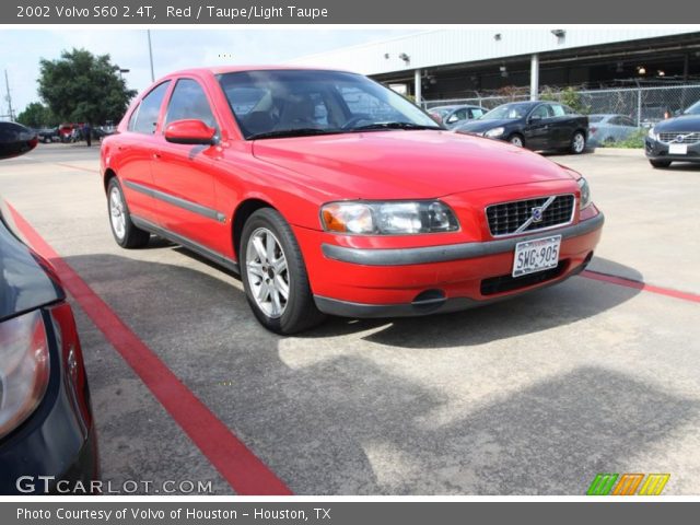 2002 Volvo S60 2.4T in Red