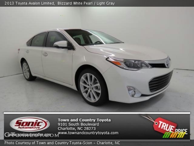 2013 Toyota Avalon Limited in Blizzard White Pearl