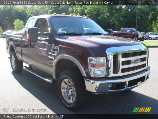 2010 Ford F250 Super Duty FX4 SuperCab 4x4 in Royal Red Metallic