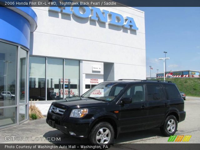 2006 Honda Pilot EX-L 4WD in Nighthawk Black Pearl