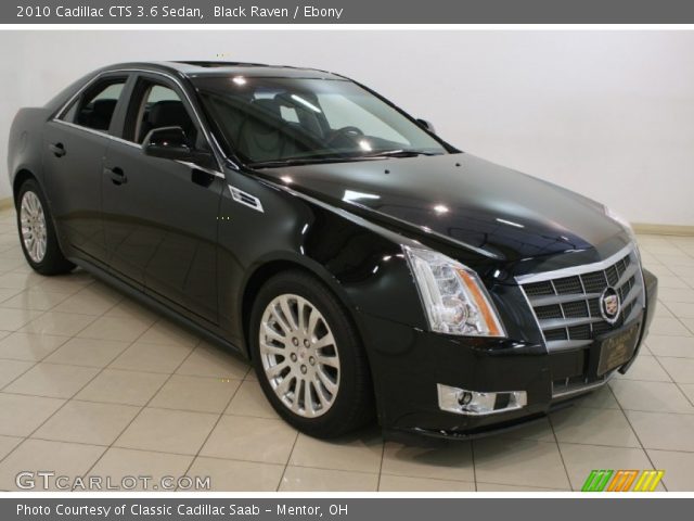 2010 Cadillac CTS 3.6 Sedan in Black Raven