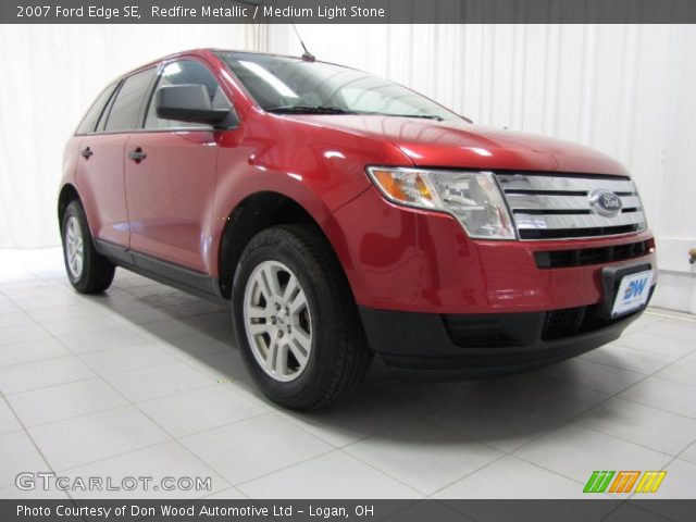 2007 Ford Edge SE in Redfire Metallic