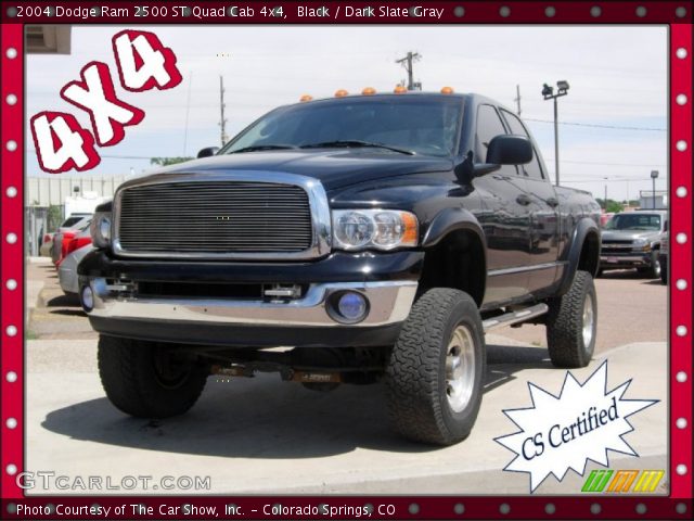 2004 Dodge Ram 2500 ST Quad Cab 4x4 in Black