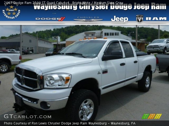 2007 Dodge Ram 2500 ST Quad Cab 4x4 in Bright White